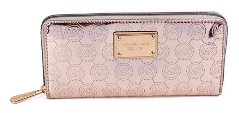 michael kors rose gold wallet|michael kors wallet clearance sale.